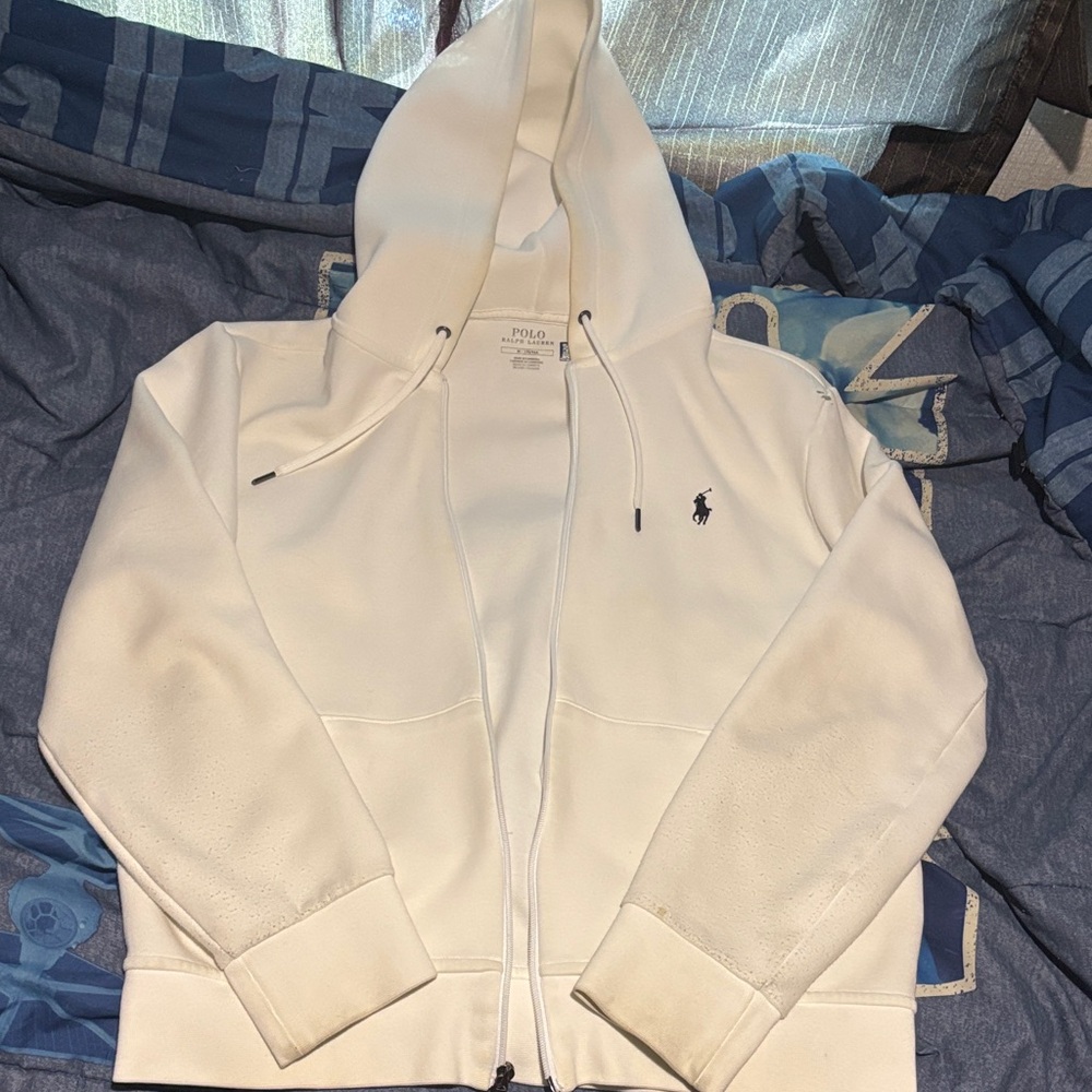Polo Ralph Lauren White Hoodie